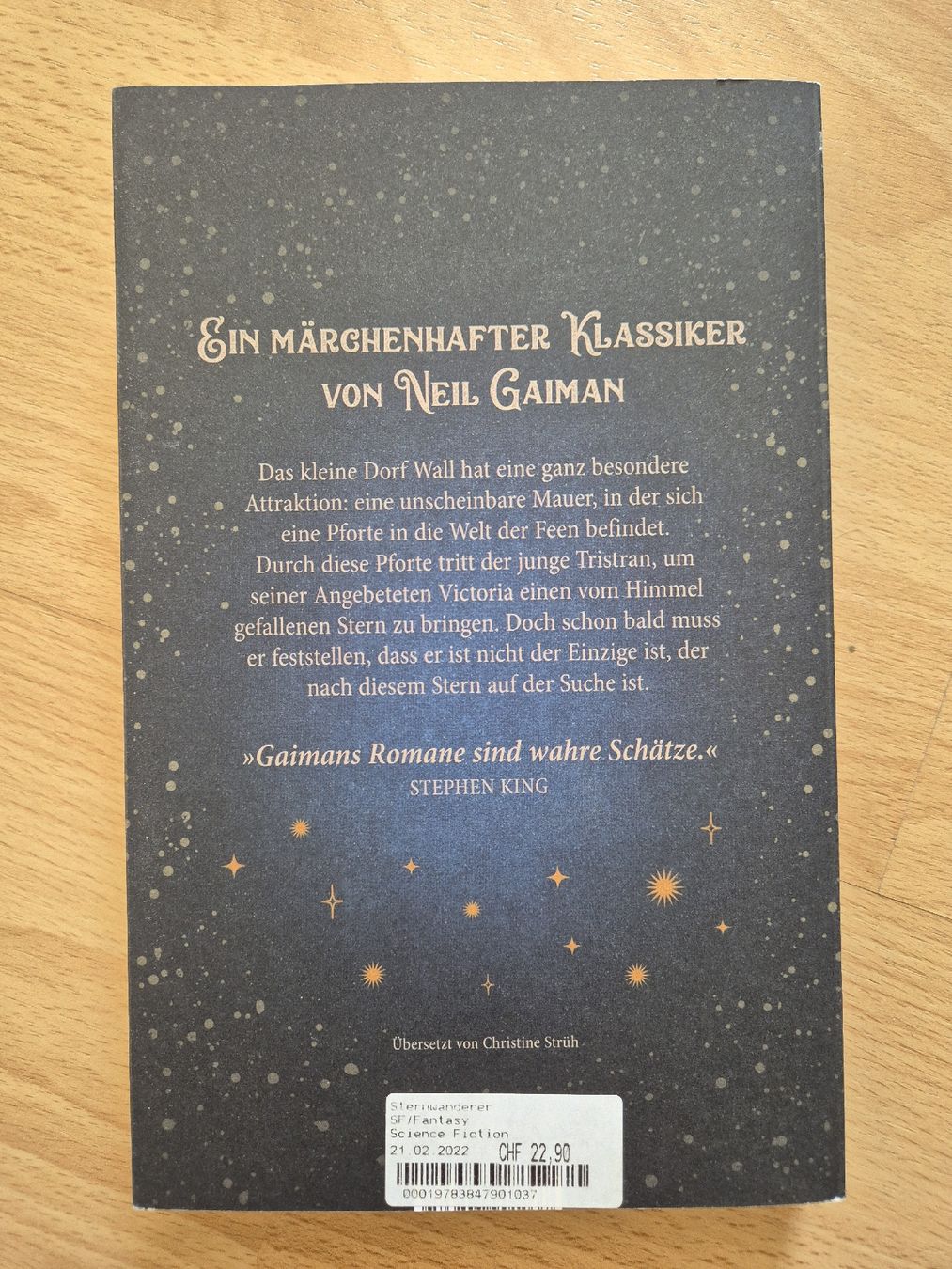 Libri: Neil Gaiman: Sternwanderer – Usato da Zürich venduto da corinka4 1
