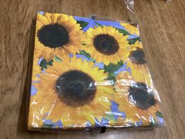 Sonnenblumen Servietten, 15Stk, neu & OVP, Herbstdeko🌻 ...