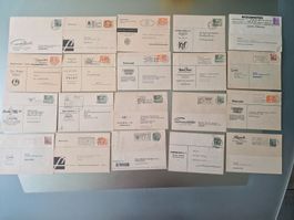Lot: Geschäftsrückantwortkarten Schweiz