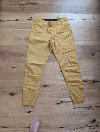 Kletterhose Hose Black Diamond gelb Grösse M 