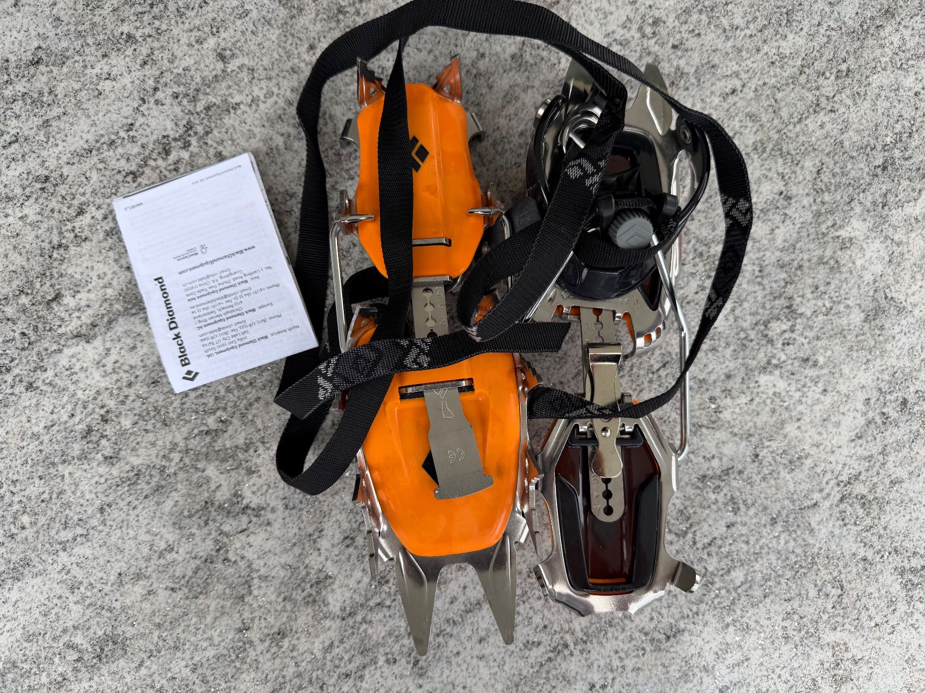 Black Diamond Sonstiges zum Bergsteigen & Wandern: Black Diamond Steigeisen – Gebraucht aus Sagogn von Jackaroo1