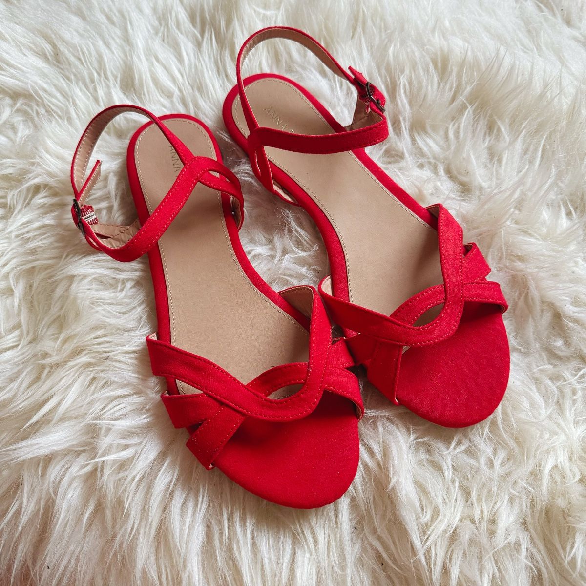 Anna Field Damenschuhe: Anna Field Sandalen | Grösse 40, rot, neu – Neu (gemäss Beschreibung) aus Ostermundigen von nkln