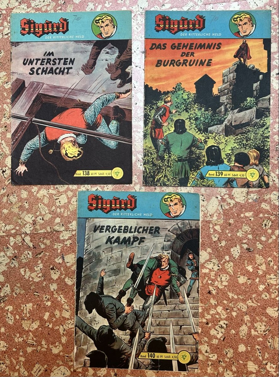 BD: Sigurd Comic Hefte – D'occasion à Reinach BL par Linda013