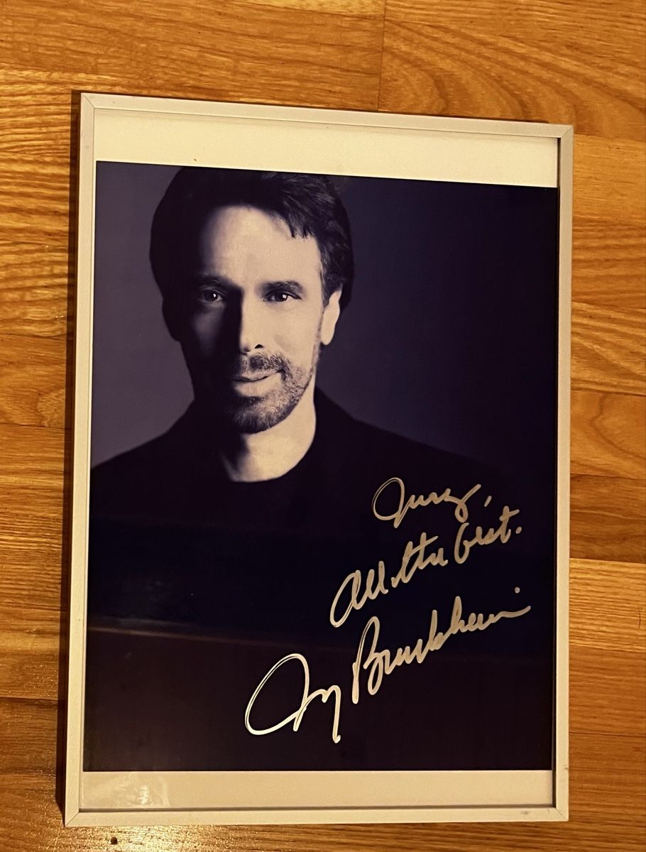 Autografi: Jerry Bruckheimer Autogrammkarte – Usato da Hüntwangen venduto da konizh01 2