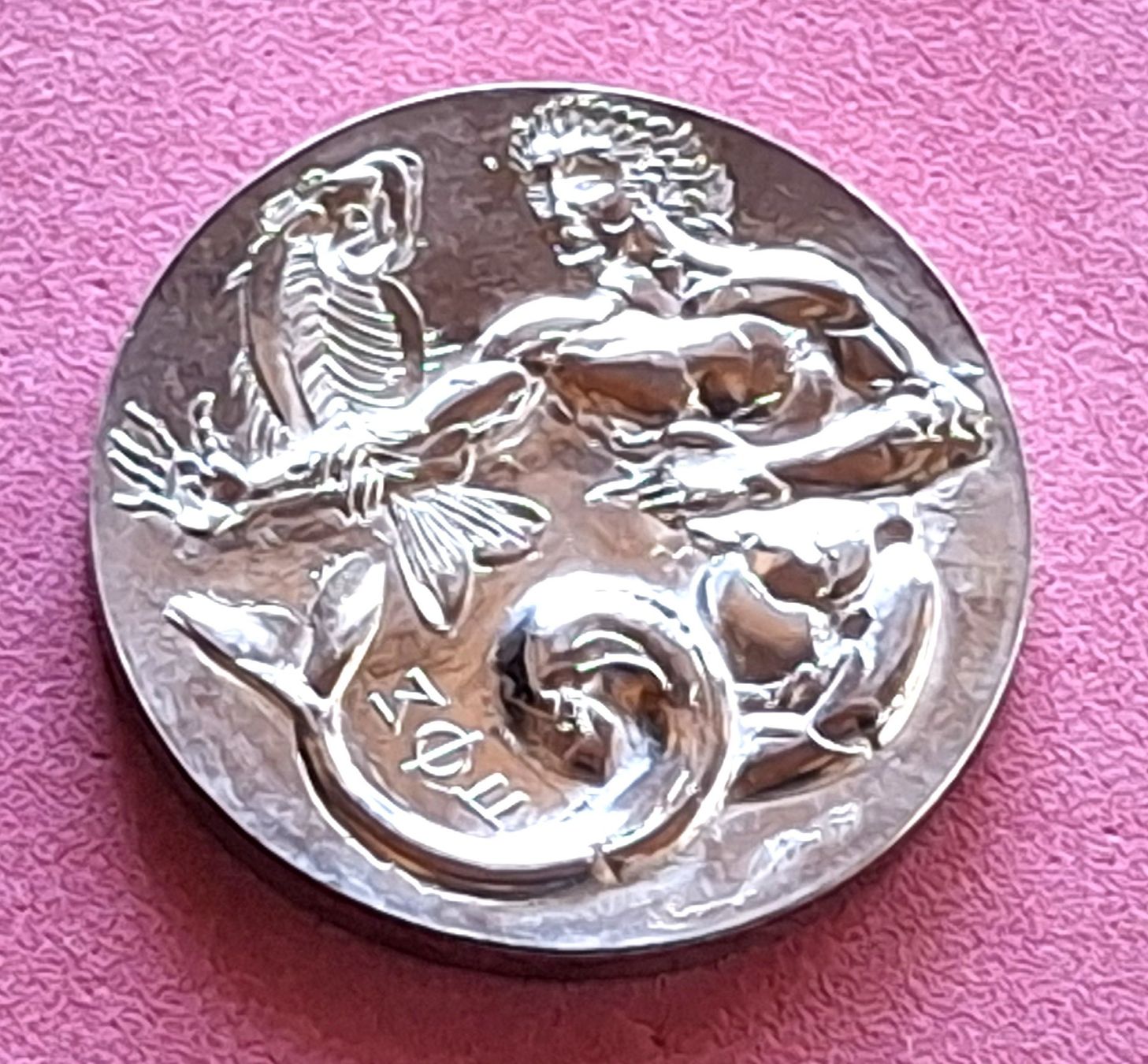 Medaglie: HANS ERNI - 4 ELEMENTE - 1977 – Usato da Boniswil venduto da dpd4coins 8