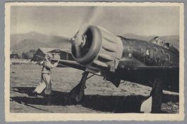 AVIAZIONE MILITARE ITALIANA, *, II WK., SCHÖNE FOTOKARTE