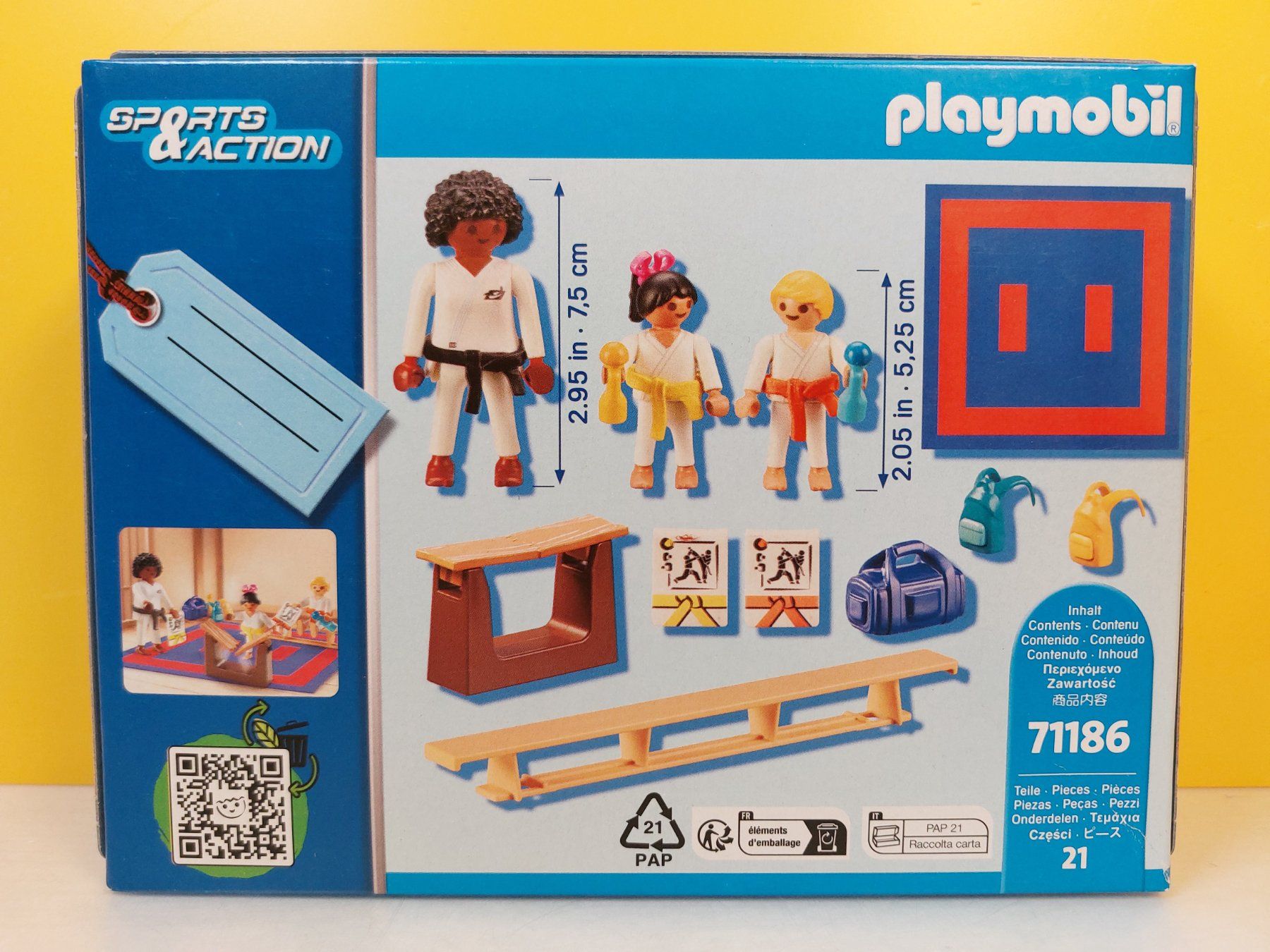 Playmobil Giocattoli: PLAYMOBIL 71186 Karate Training NEU – Nuovo e nell'imballaggio originale da St.Gallen venduto da TinasBauundSpiel 1