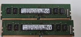 2x 8GB DDR4 PC4-2133