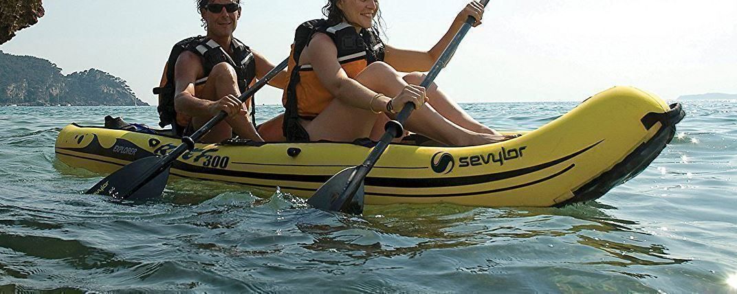Sevylor Barche: Kayak Sevylor Reef 300 – Nuovo e nell'imballaggio originale da Beckenried venduto da angel-mountain 2