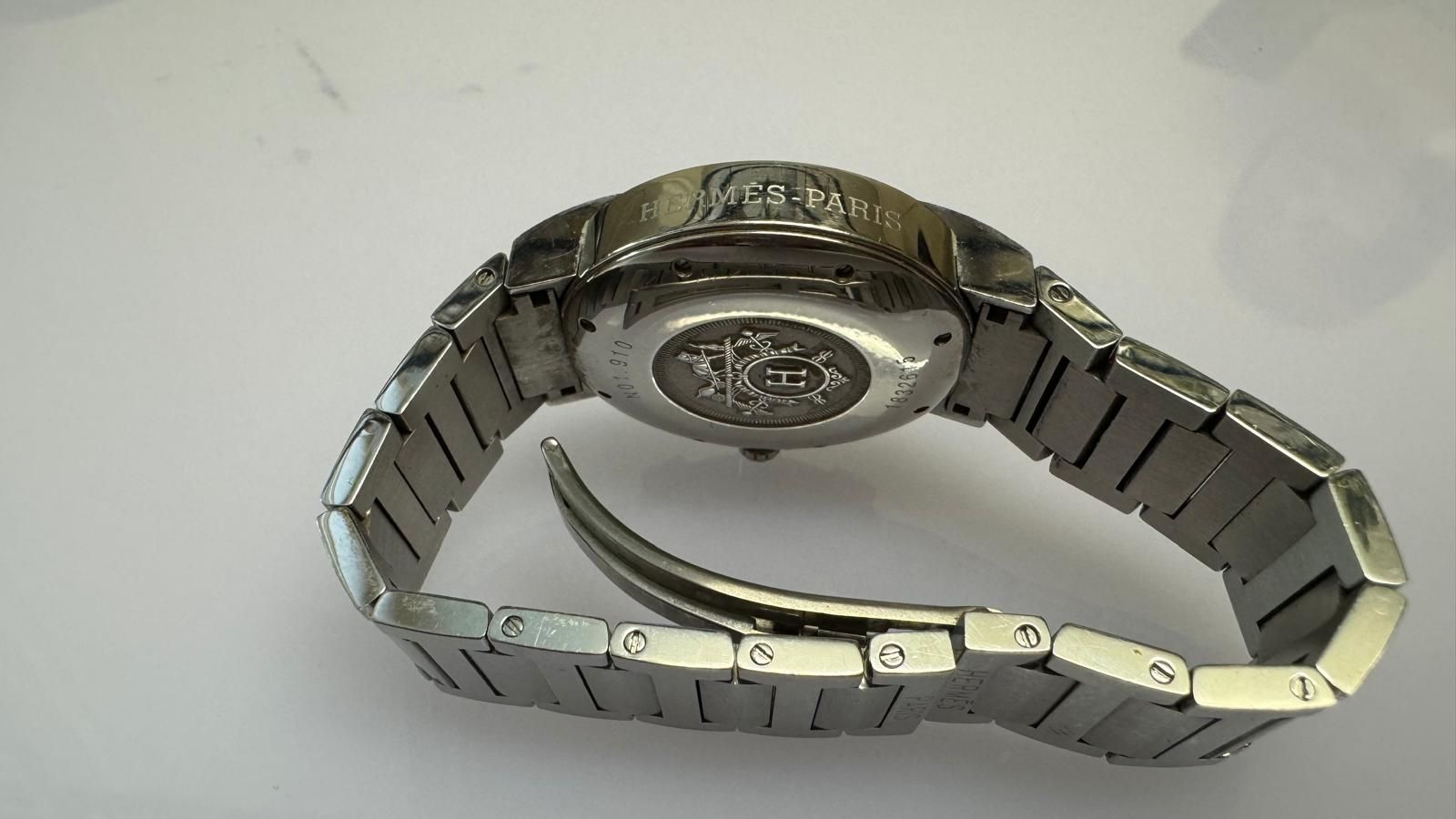 Hermès Montres: Hermes Chronograph Uhr Herren Stahl – Neuf (Voir description) à Bolligen par cla_856t 2