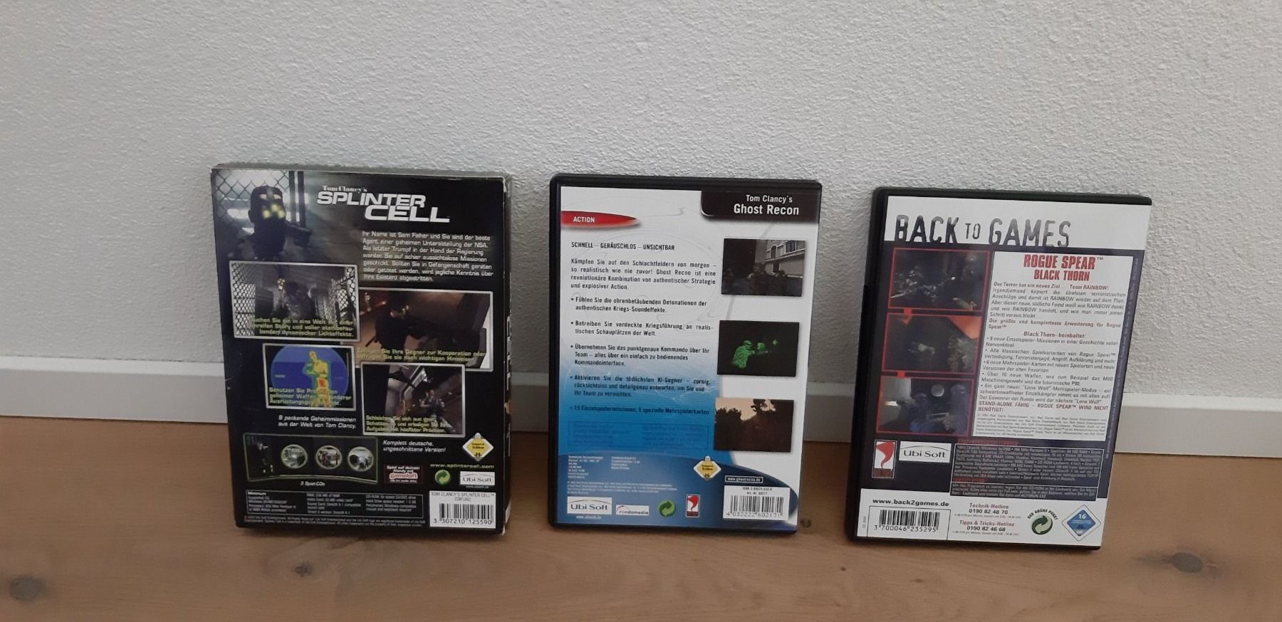 Spiele: 3 PC Spiele Tom Clancy's – Gebraucht aus Winterthur von meci02 1