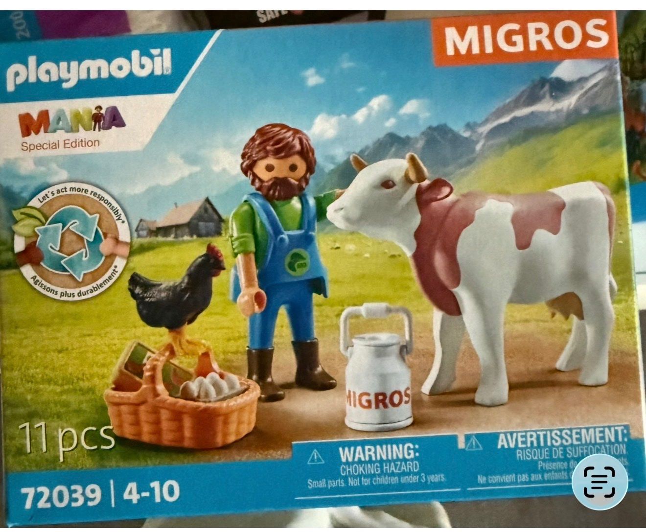 Playmobil Giocattoli: Migrosmania Playmobil – Nuovo e nell'imballaggio originale da Thun venduto da Dana5