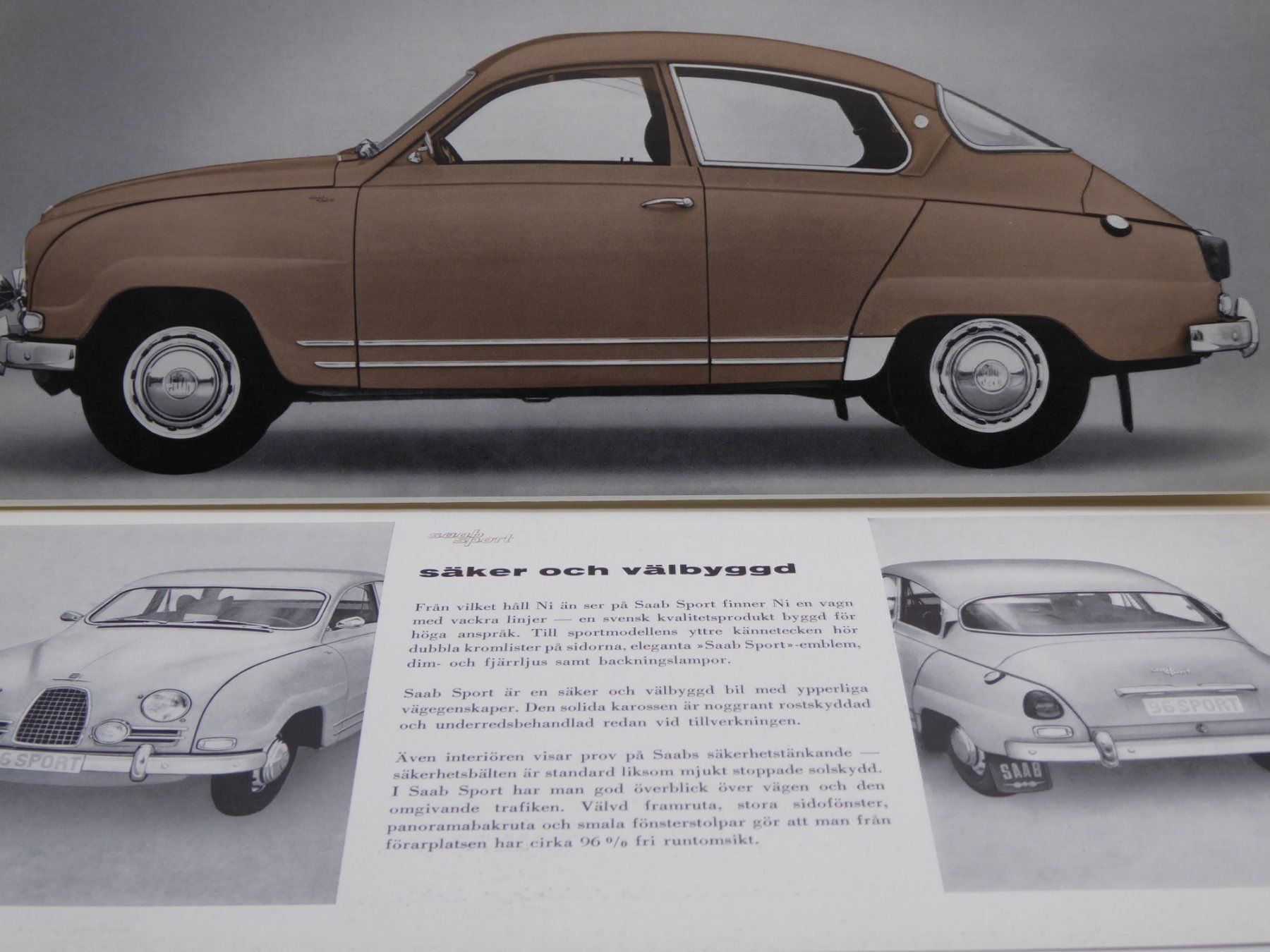 Documenti: Saab 96 Sport Faltblatt – Usato da Safenwil venduto da efclassics 2