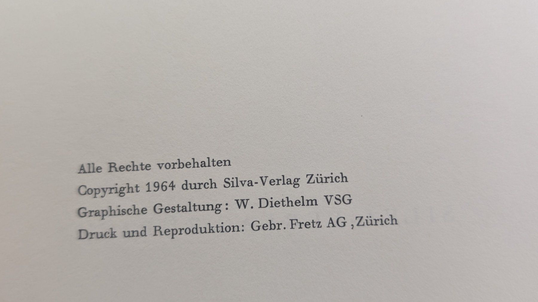 Libri: Griechenland – Silva 1964 – Usato da Zürich venduto da axolottchen 7