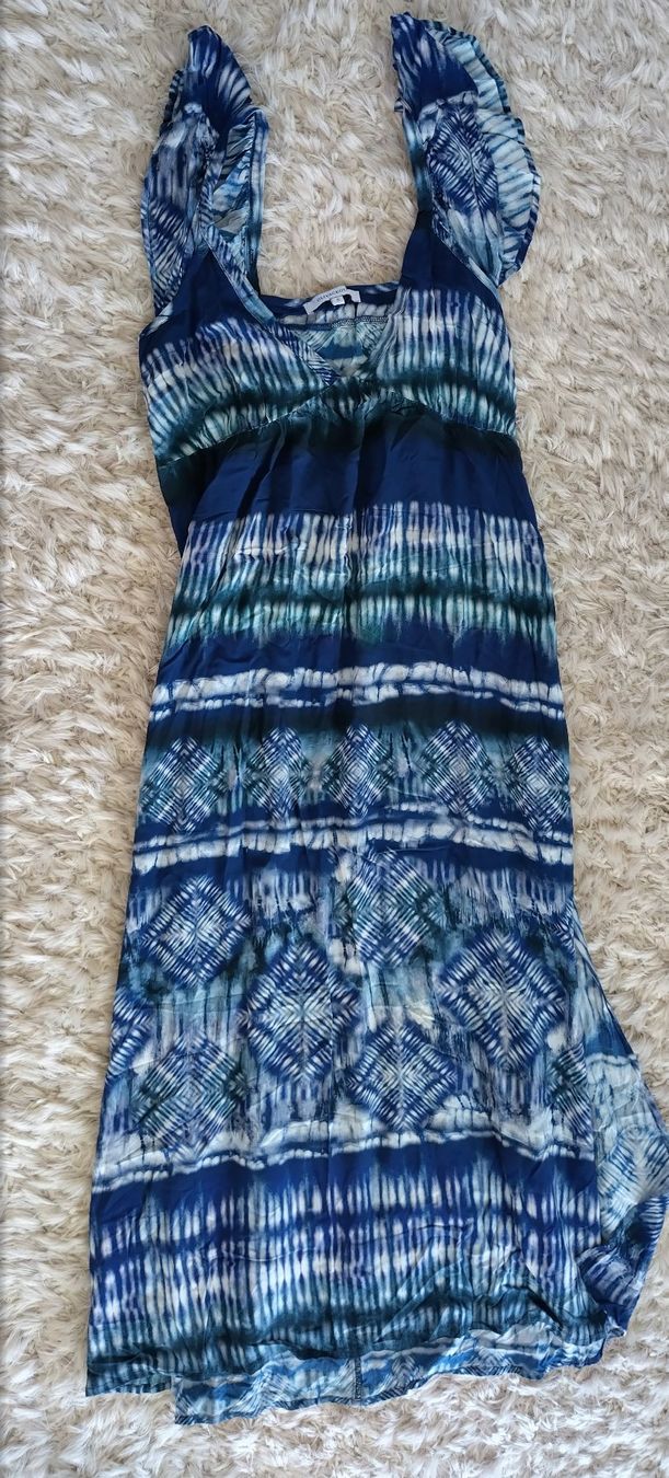 Vestiti: Sommerkleid in Blau und Türkis – Nuovo (secondo la descrizione) da Zürich venduto da Mokile 5