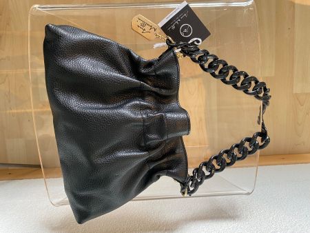 ANNA MARELLINI HANDTASCHE SCHWARZ  NEU!!