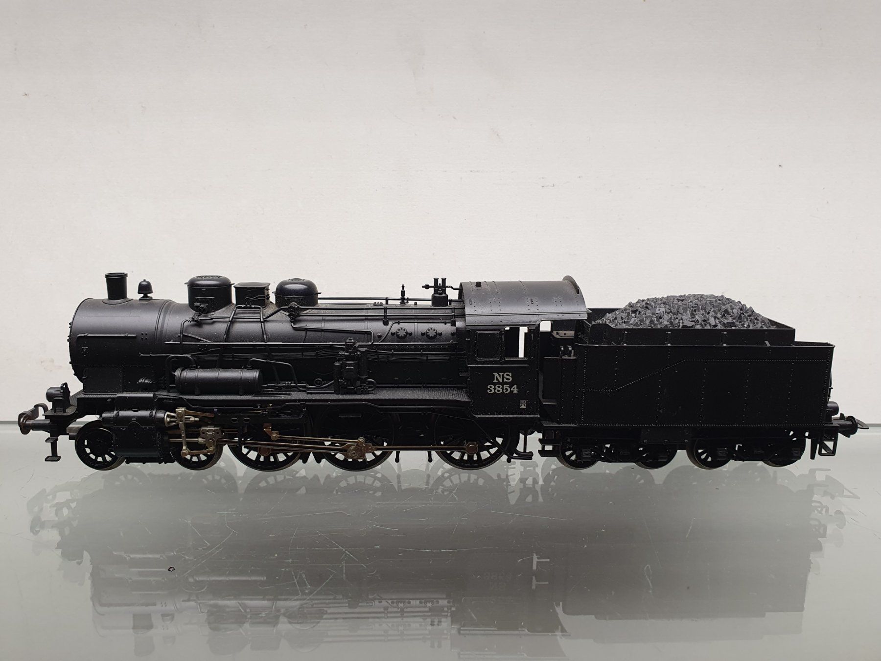 Fleischmann Modellini di ferrovie: FLEISCHMANN:DC: NS DAMPFLOK 4161 OVP – Usato da Biglen venduto da taunus82