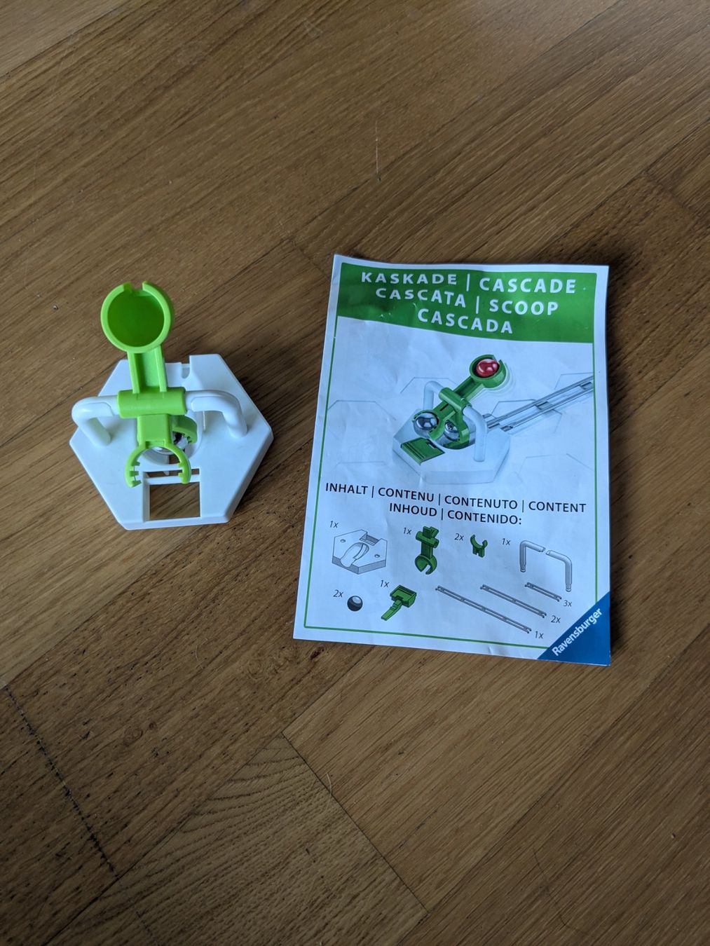 Ravensburger Giocattoli: Ravensburger GraviTrax 2 Starter-Set Kugelbahn + Scoop – Usato da Zürich venduto da han_mh29 5