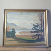 Ölgemälde G. Schilling                87x 76cm