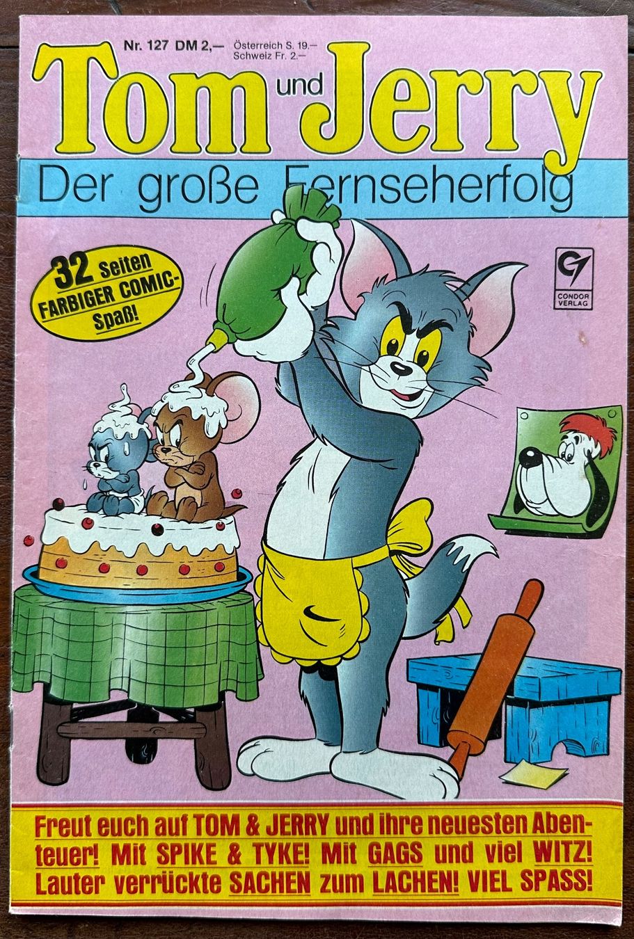 Fumetti: Tom & Jerry Nr. 127, hunderte Comics eingestellt ab 1.- – Usato da Seltisberg venduto da quadartswiss