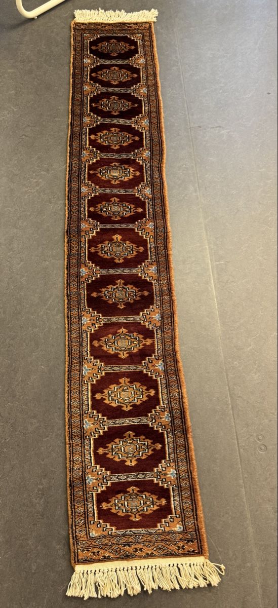 Teppiche: Läufer Orientteppich Turkmen handgefertigt – Gebraucht aus Liestal von galerie_nategh