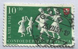 Nr.B 52  mit Vollstempel Gossau