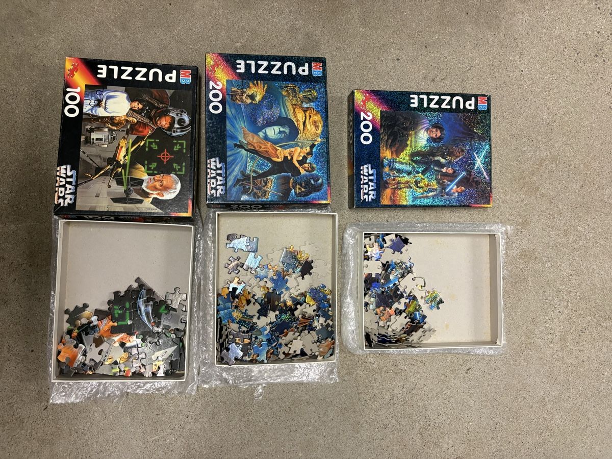 Puzzle: Star Wars 3 puzzles complets – Usato da Villarimboud venduto da hampton2012 1