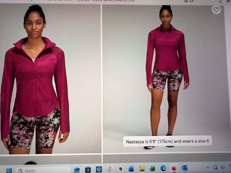 Veste Lululemon (Goal Smasher)