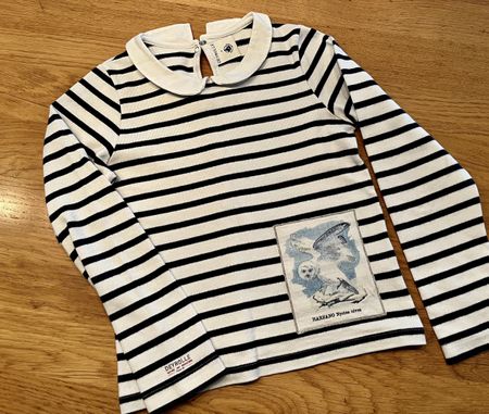 Petit Bateau x Deyrolle Limited Edition Pulli 8J/128cm