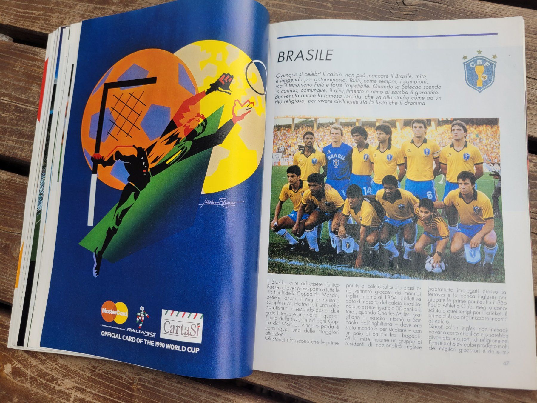 Album: Italia '90, Fussball WM-Programm – Usato da Kriens venduto da KTP 5
