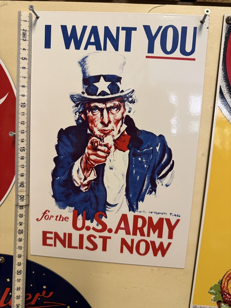 Insegne: I want you Emailschild – Nuovo (secondo la descrizione) da Basel venduto da barracuda360