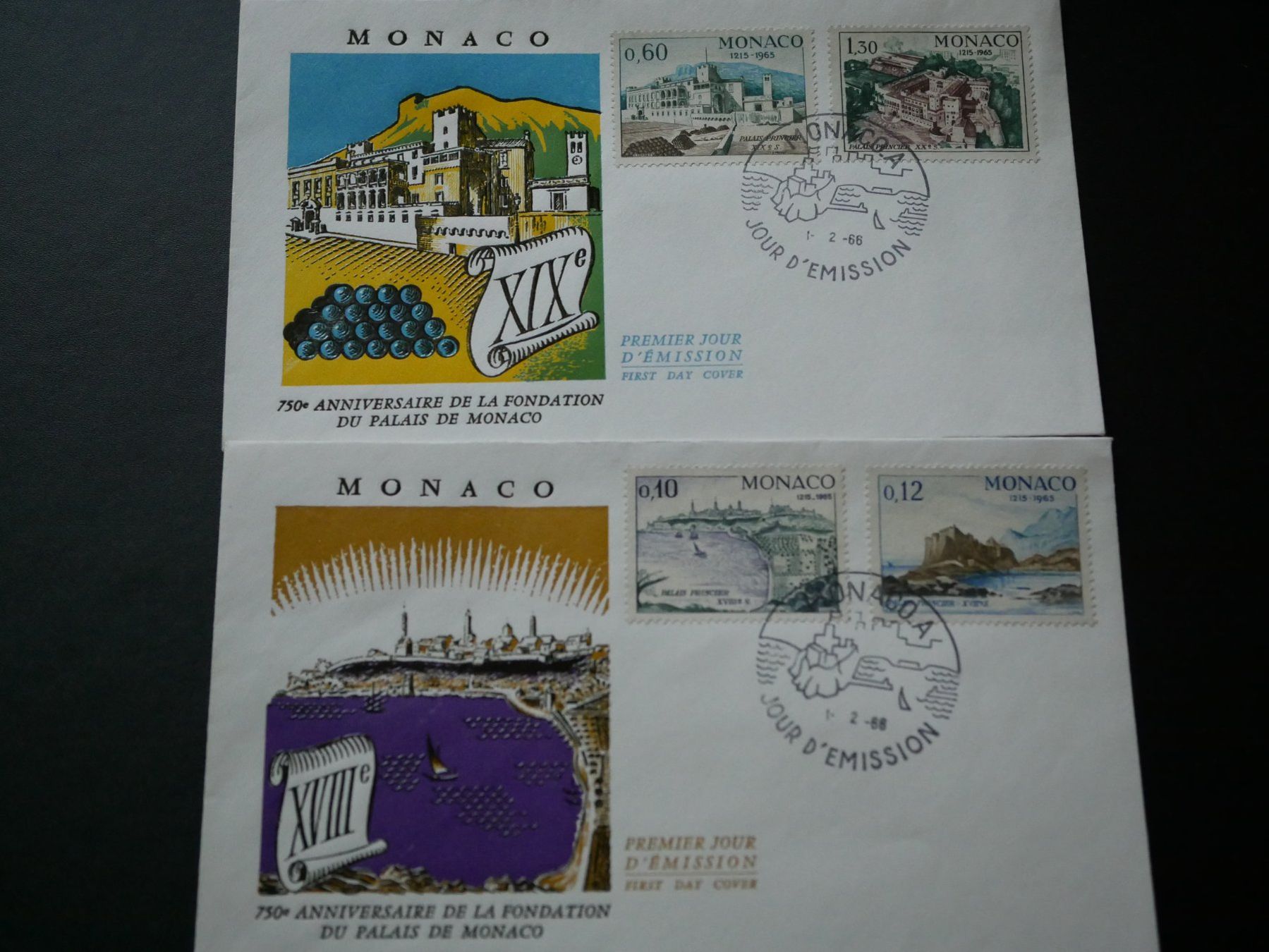Tutti i francobolli: 4 x Briefmarken Monaco 1966 – Nuovo (secondo la descrizione) da Kreuzlingen venduto da kar_kj82 1