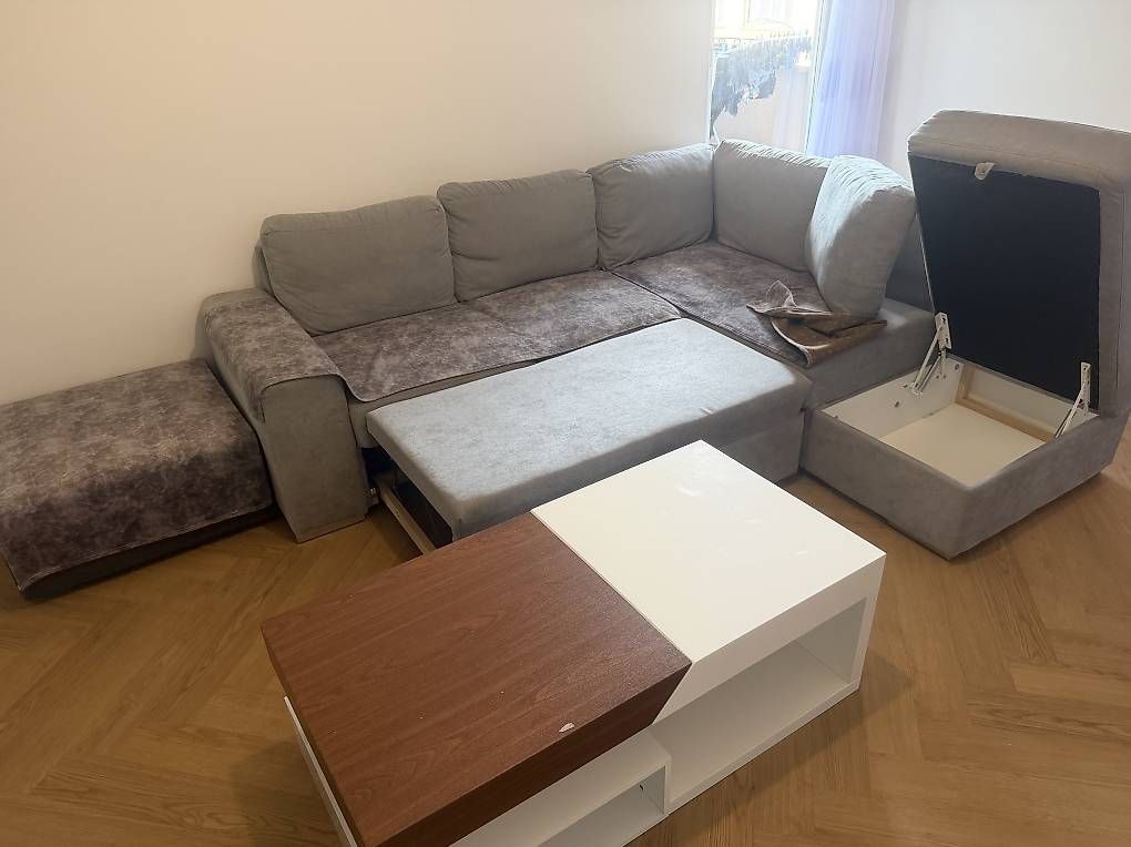 Divani: Großes Ecksofa mit Ottomane  sehr guter Zustand – Usato da Wettingen venduto da KingBerisha 3