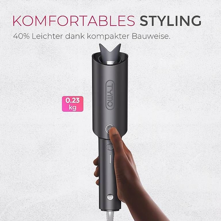 Piastre & Arricciacapelli: TYMO TYMO CURLPRO Automatisch rotierender Lockenstab – Nuovo (secondo la descrizione) da Kreuzlingen venduto da Best-Deal-Oase 6