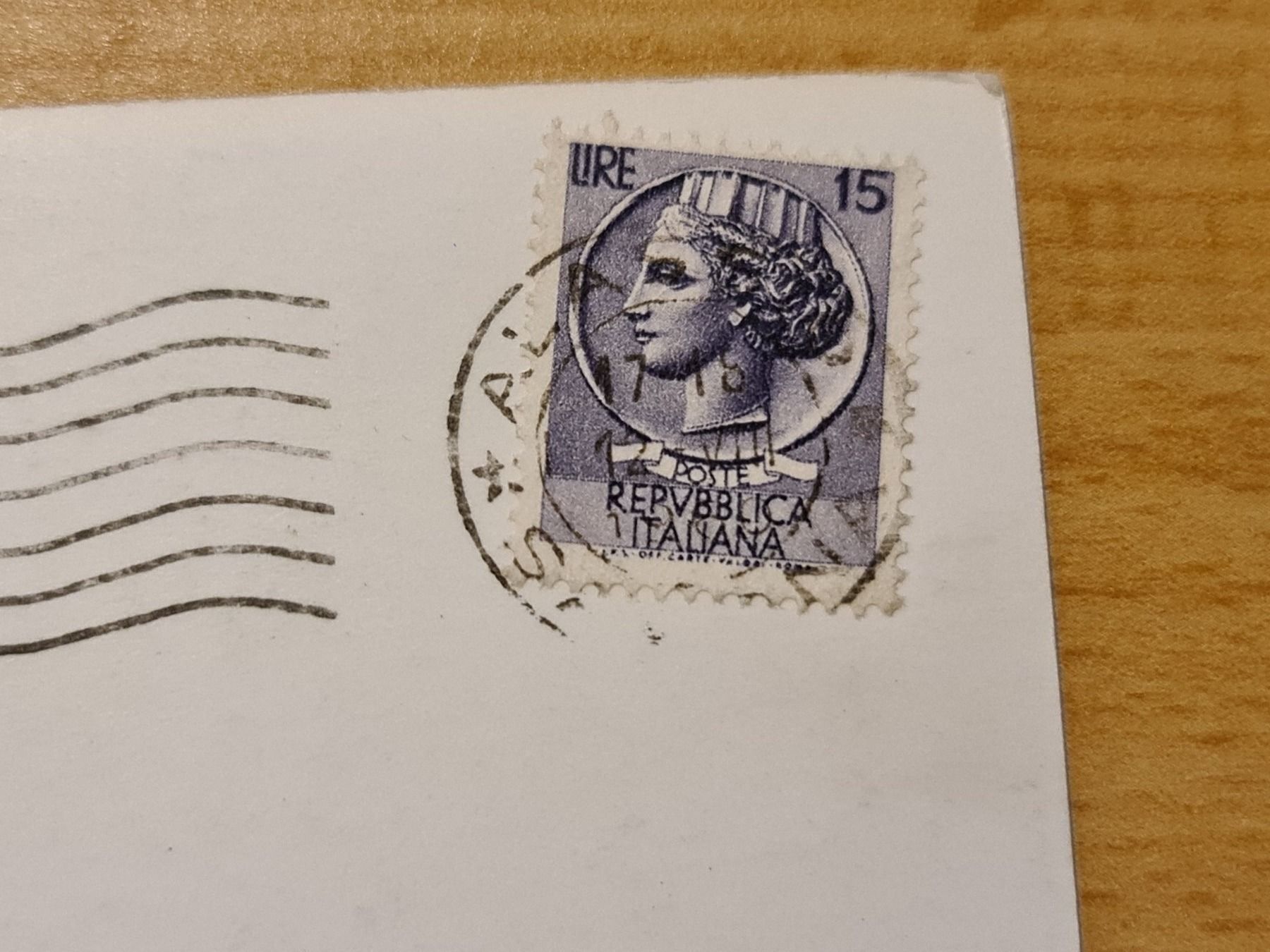 Cartoline postali: Ansichtskarte Riviera dei Fiori – Usato da Dintikon venduto da Vexi 1