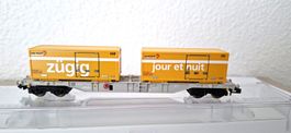 Fleischmann Containertragwagen SBB POST 824403 K