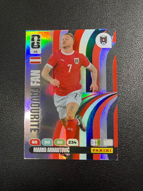 Panini FIFA World Cup 2026 Marko Arnautovic 46 (Neu (gemäss