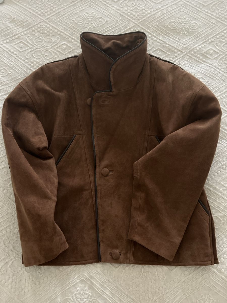 Giacche: Sandro Suede Jacket Brown Size 36 New Condition – Nuovo (secondo la descrizione) da Uitikon Waldegg venduto da any_6lcf 5