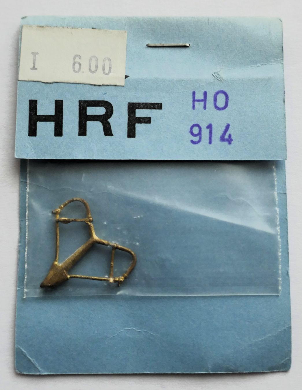 Modelleisenbahnen: HRF 914, 2 Bremsschläuche, Messingschleuderguss – Neu und originalverpackt aus Oberhasli von Pyclik