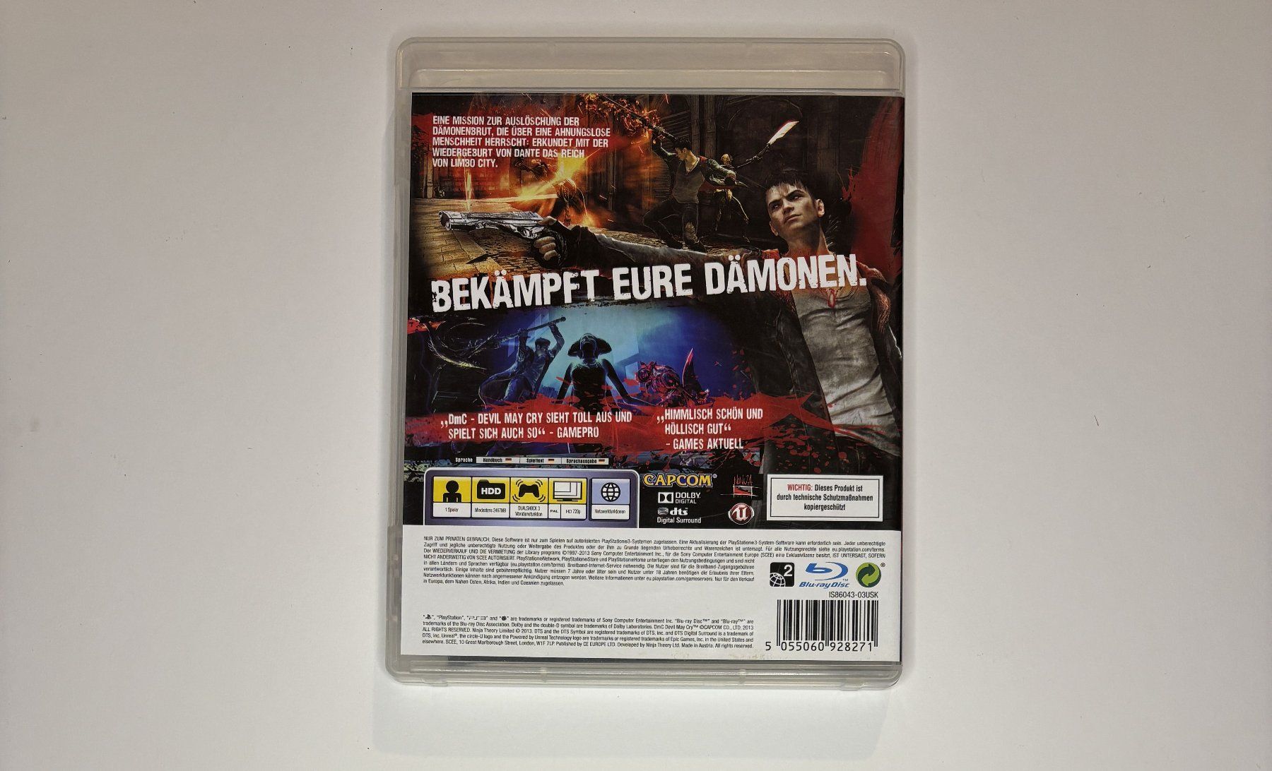 Spiele: PS3 - DmC Devil May Cry – Gebraucht aus Allschwil von Bullach 2