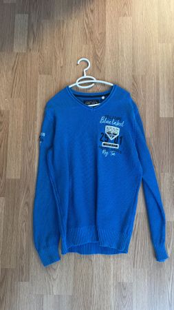 Camp David Herrenpullover – Grösse L – Blau