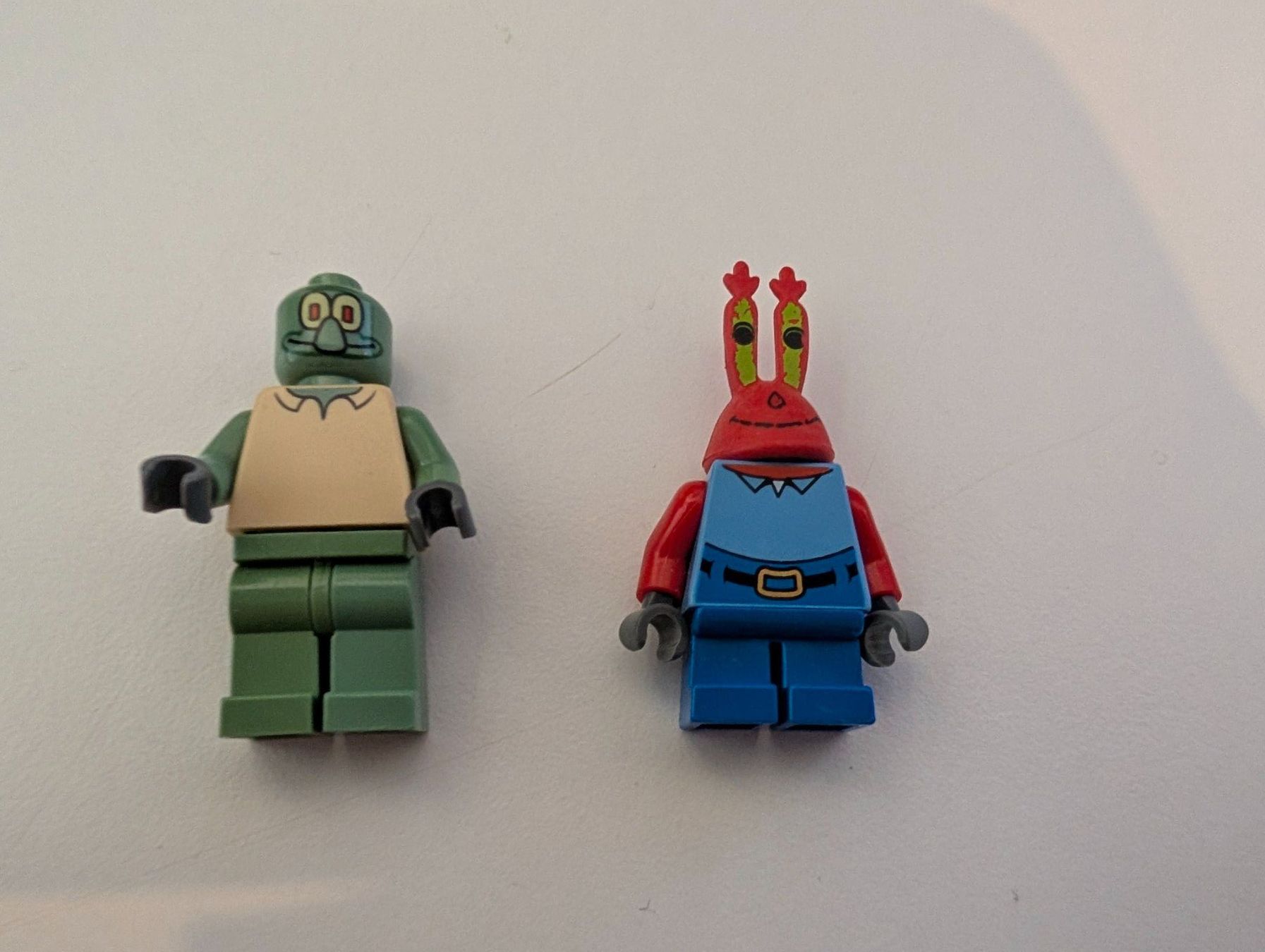Lego Spielzeuge: Lego Spongebob Squarepants Figures x 2 - Squidward Mr Krabs – Gebraucht aus Hünenberg See von SpecialEditionGaming