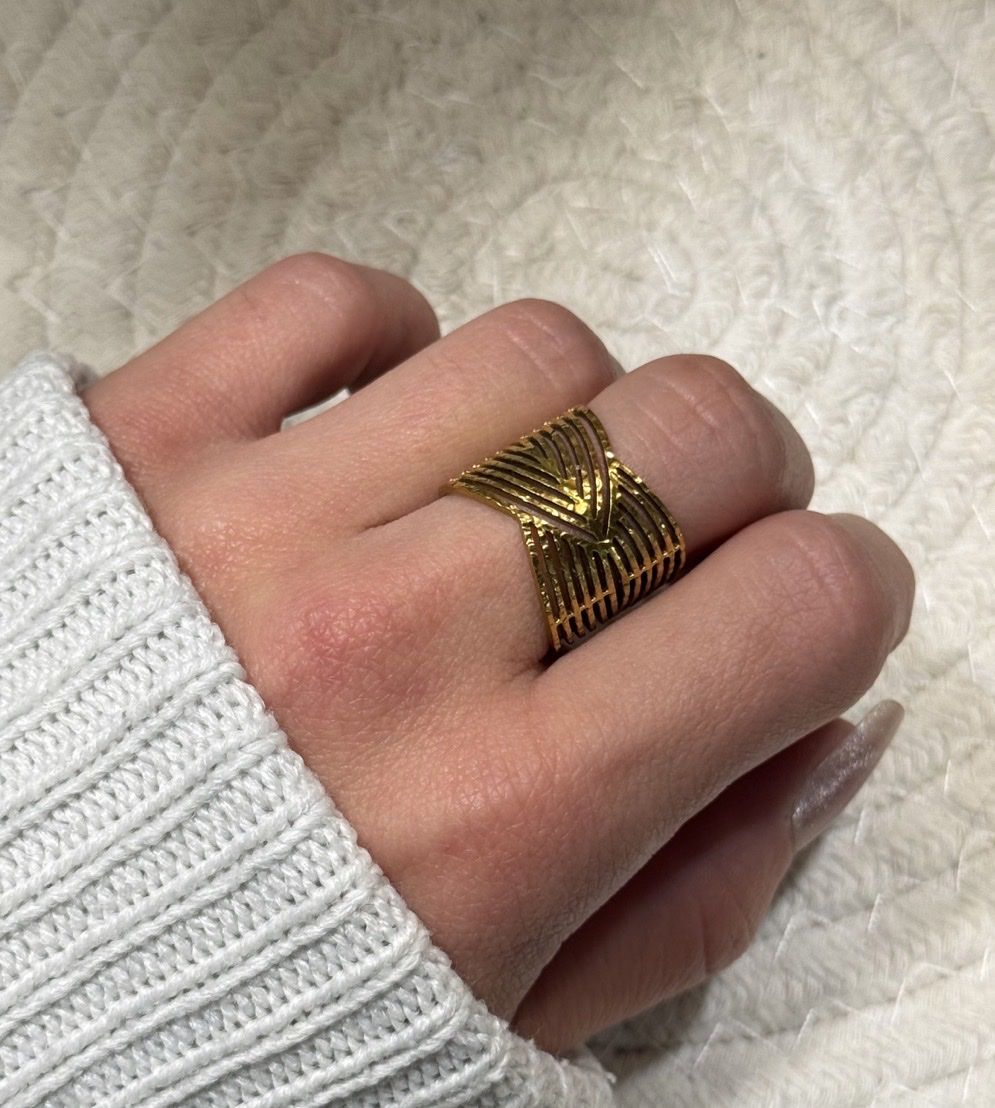 Anelli: Bague en acier inoxydable – Nuovo e nell'imballaggio originale da Châtel-St-Denis venduto da Montclair_Swiss
