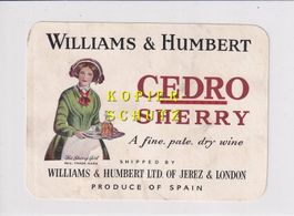Etikette - Cedro Sherry /bd
