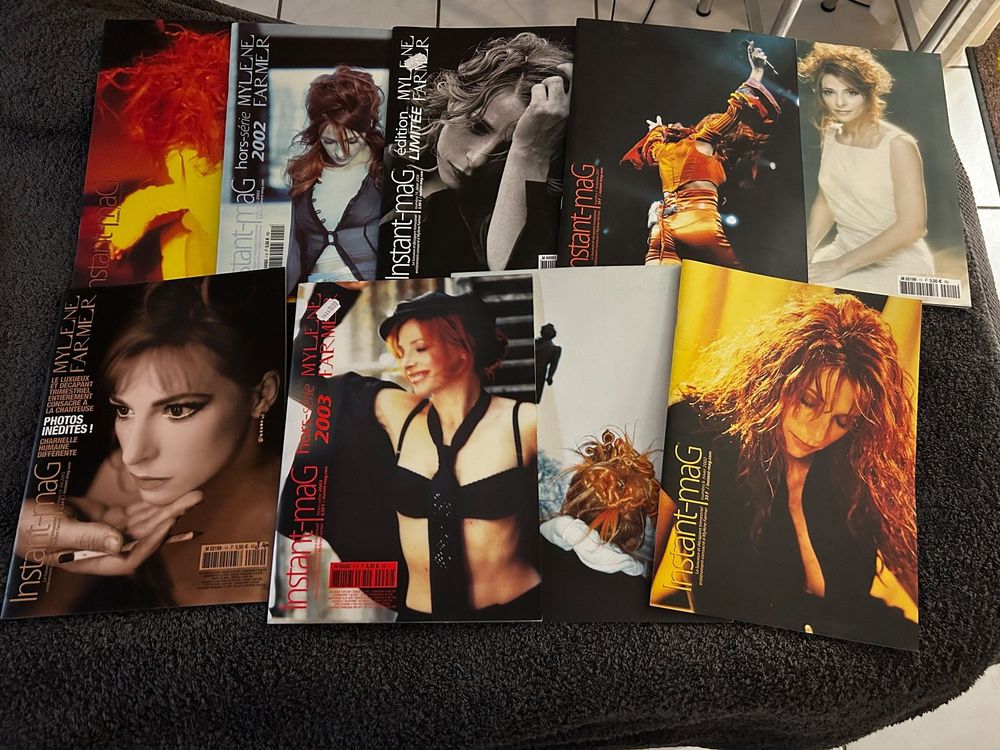 Fanzine sur Mylène Farmer-Instant-Mag - Objet de collections (Gebraucht ...