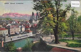 Zürich - Lindenhof - Litho