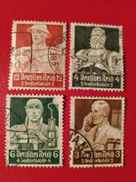 Deutsches Reich, 4 Briefmarken, Nothilfe,