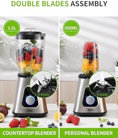 Elettrodomestici da cucina: Standmixer 1200W – Nuovo e nell'imballaggio originale da Hundwil venduto da Equiply 4