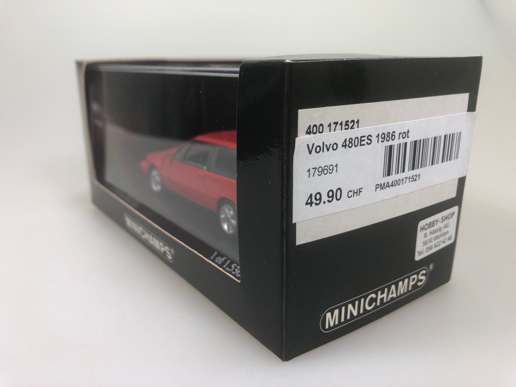 Volvo Modellini d'auto: Volvo 480ES - Minichamps - 1:43 – Usato da Widen venduto da Himan 5