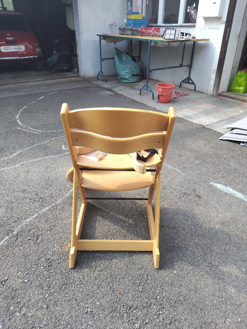 Seggioloni: chaise haute en bois bébé  – Usato da Cortébert venduto da fochette 1